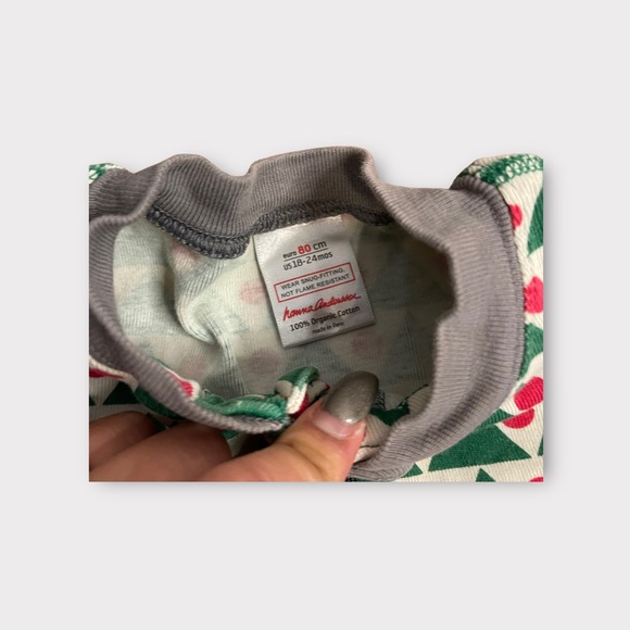 Hanna Andersson Geo Shape Polkadot Organic Sleeper - Picture 3 of 5